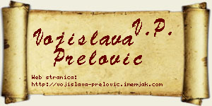 Vojislava Prelović vizit kartica
